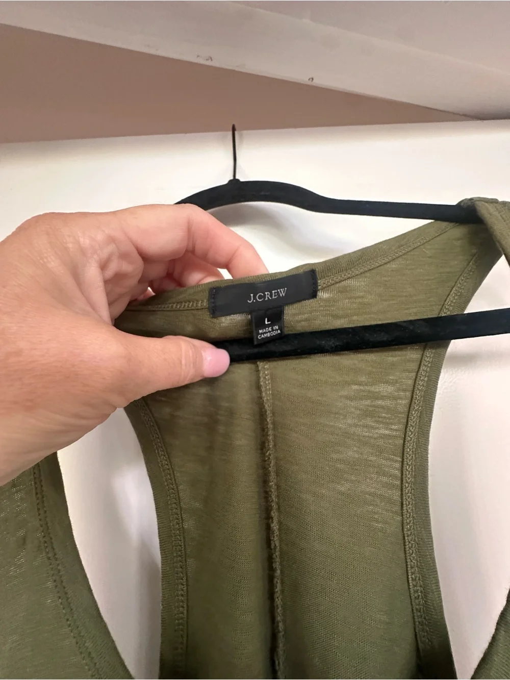 J. Crew effortless olive